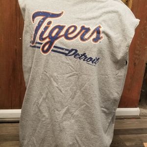 MLB Official Detroit Tigers Fan TankTop Plus Size